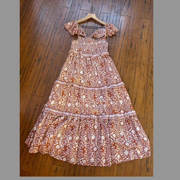 Cleobella Terracotta Dress Small - Picture 1 of 4